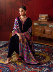 Nastaran Velvet 3 Piece D-2012