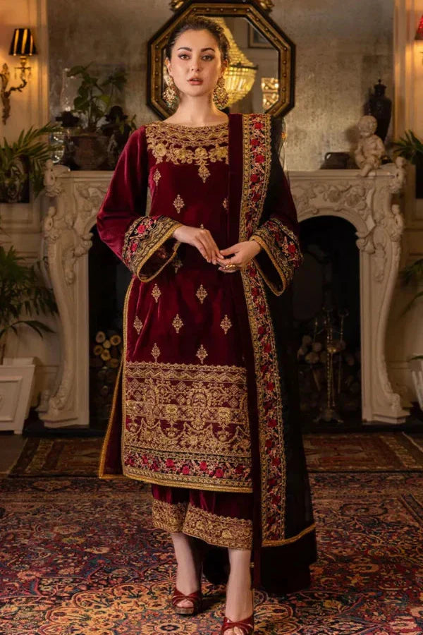 Gulalai's Velvet Wear GV-9015