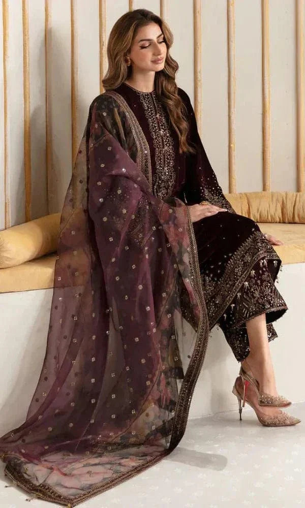 Gulalai's Velvet Wear GV-9011