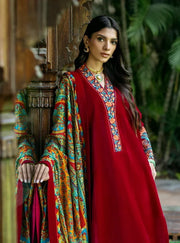 Mahrukh Velvet 3 Piece D-2010