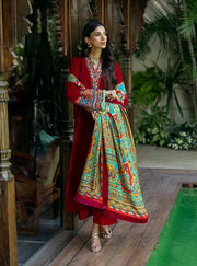 Mahrukh Velvet 3 Piece D-2010