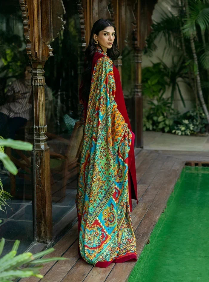 Mahrukh Velvet 3 Piece D-2010