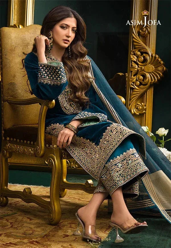 Gulalai's Velvet Wear GV-9006
