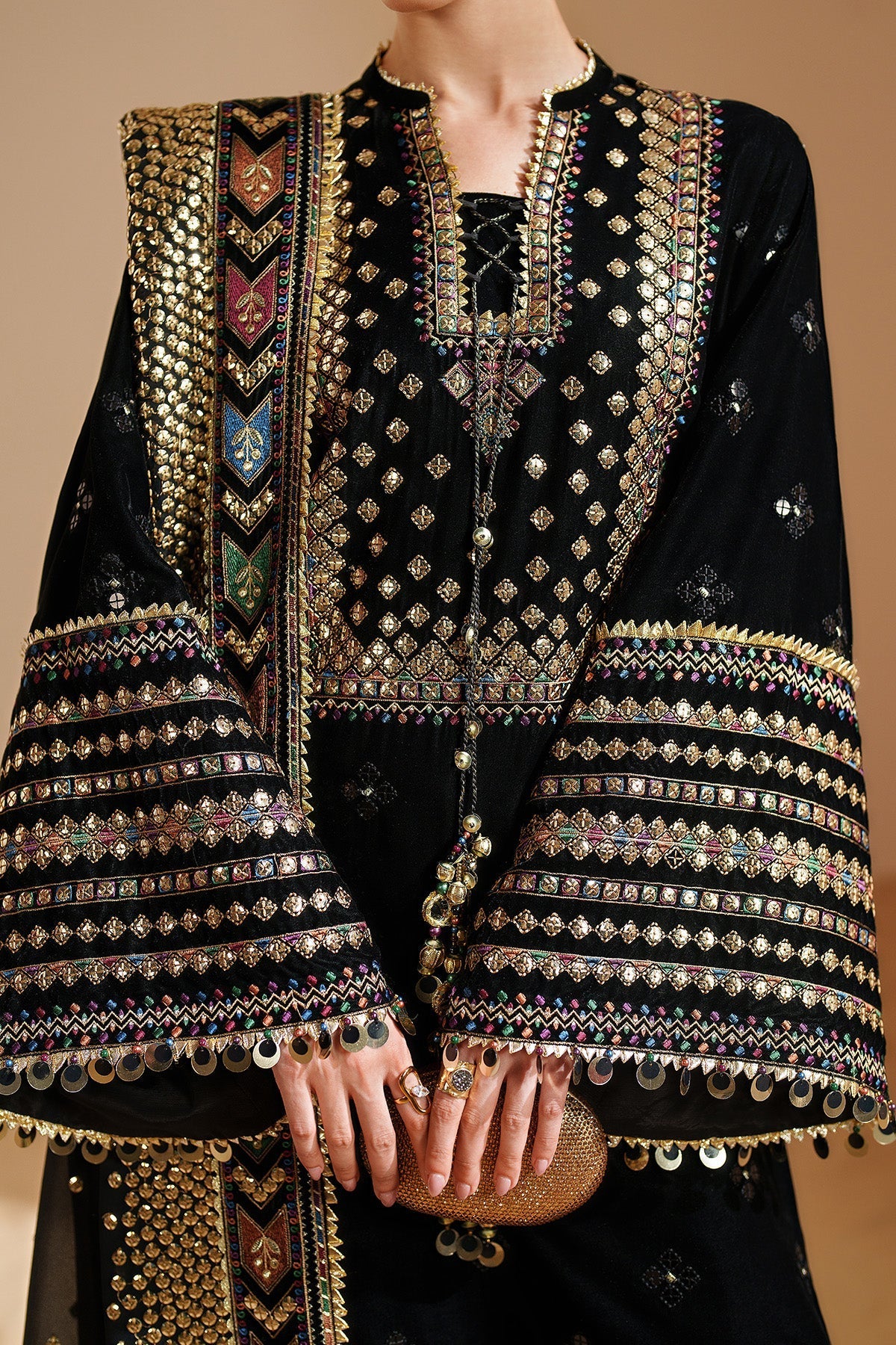 Jasmeena Velvet 3 Piece D-2020