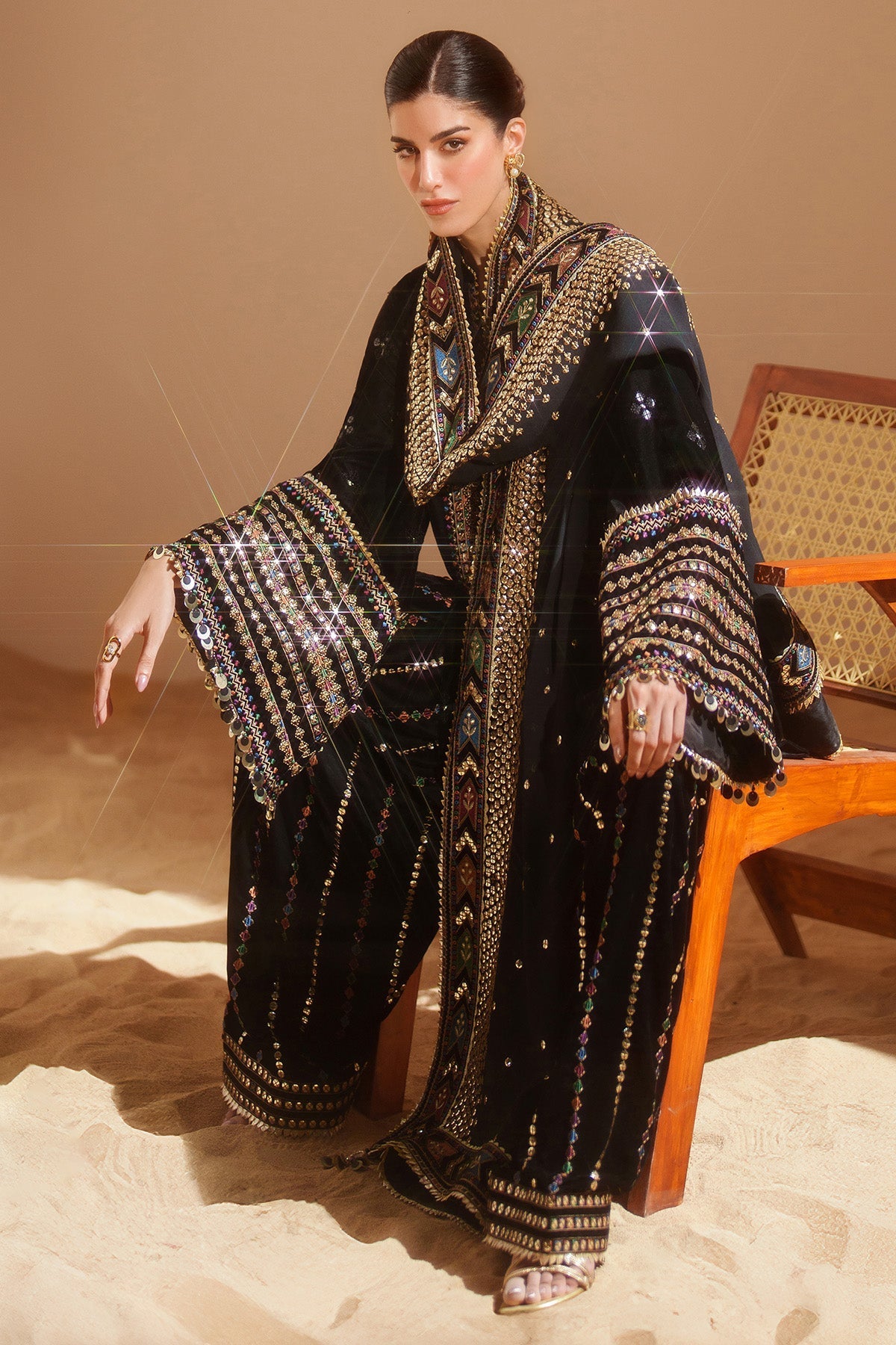 Jasmeena Velvet 3 Piece D-2020