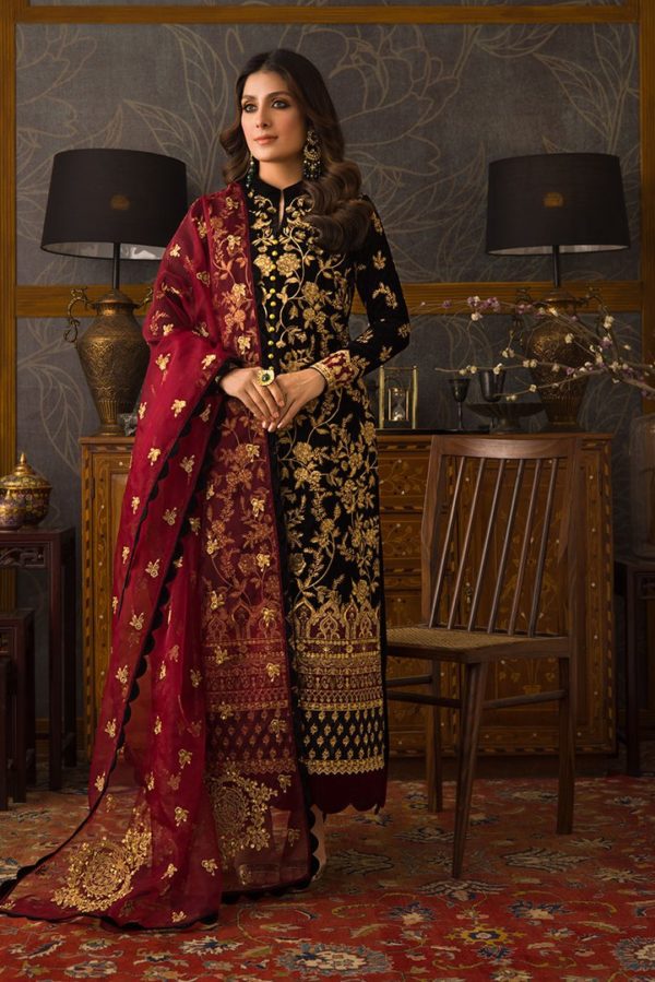 Gulalai's Velvet Wear GV-9005