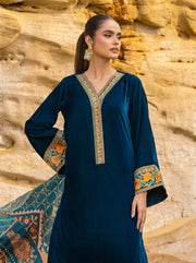Nargis Velvet 3 Piece D-2009