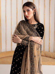 Farah Velvet 3 Piece D-2004