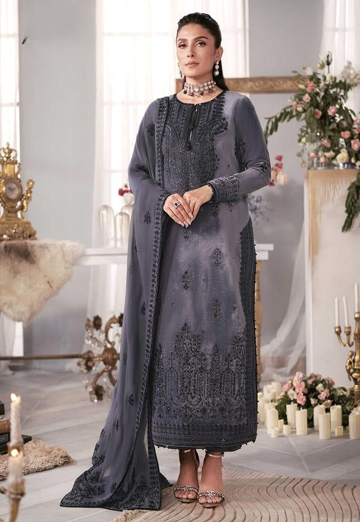 Farzeen Velvet 3 Piece D-2019