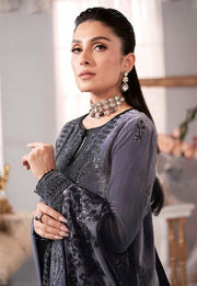 Farzeen Velvet 3 Piece D-2019