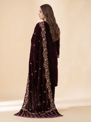 Mehrnaz Velvet 3 Piece D-2007