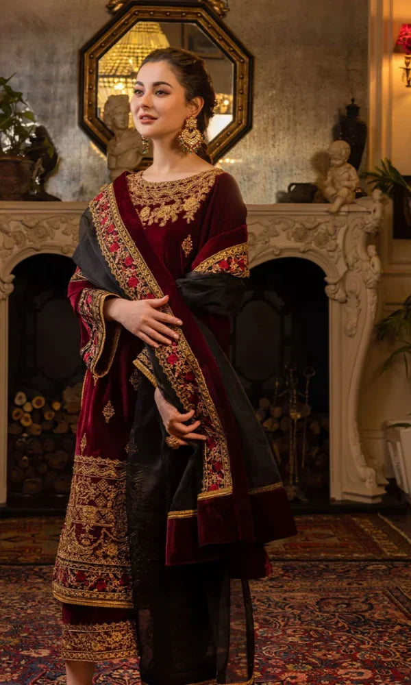 Gulalai's Velvet Wear GV-9015