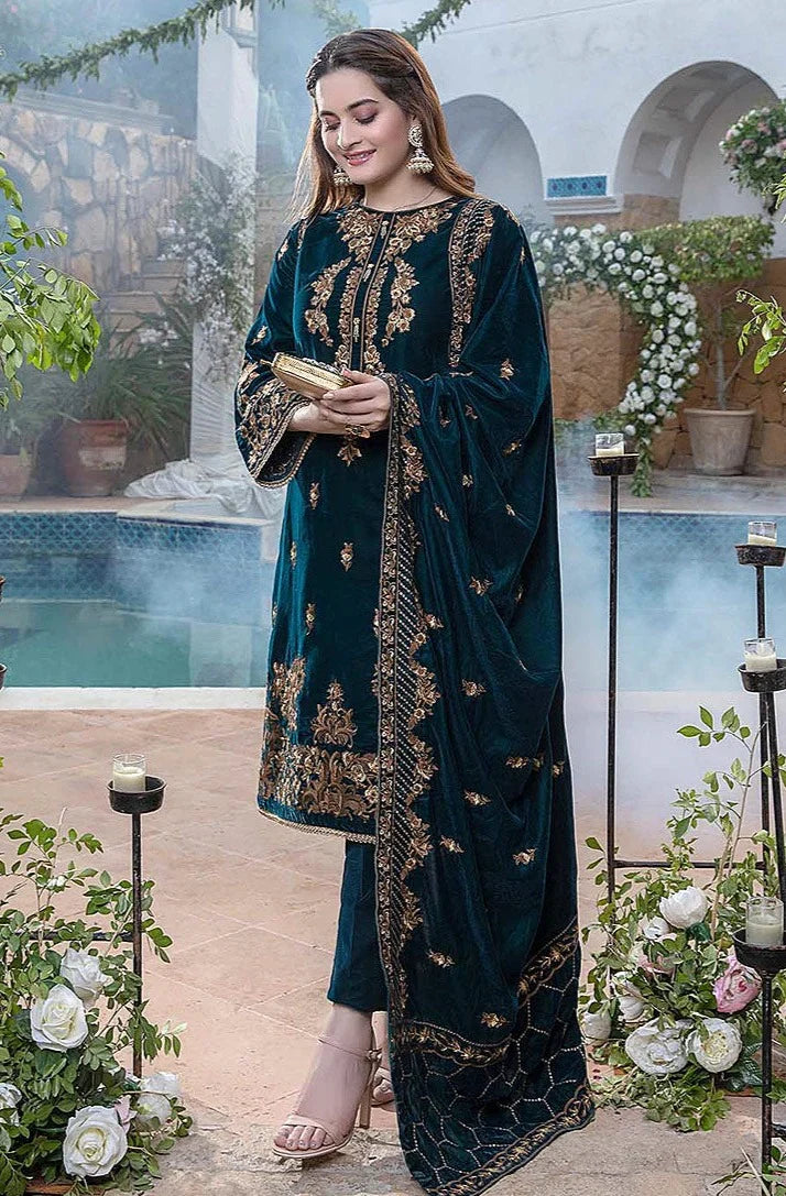 Gulalai's Velvet Wear GV-9003