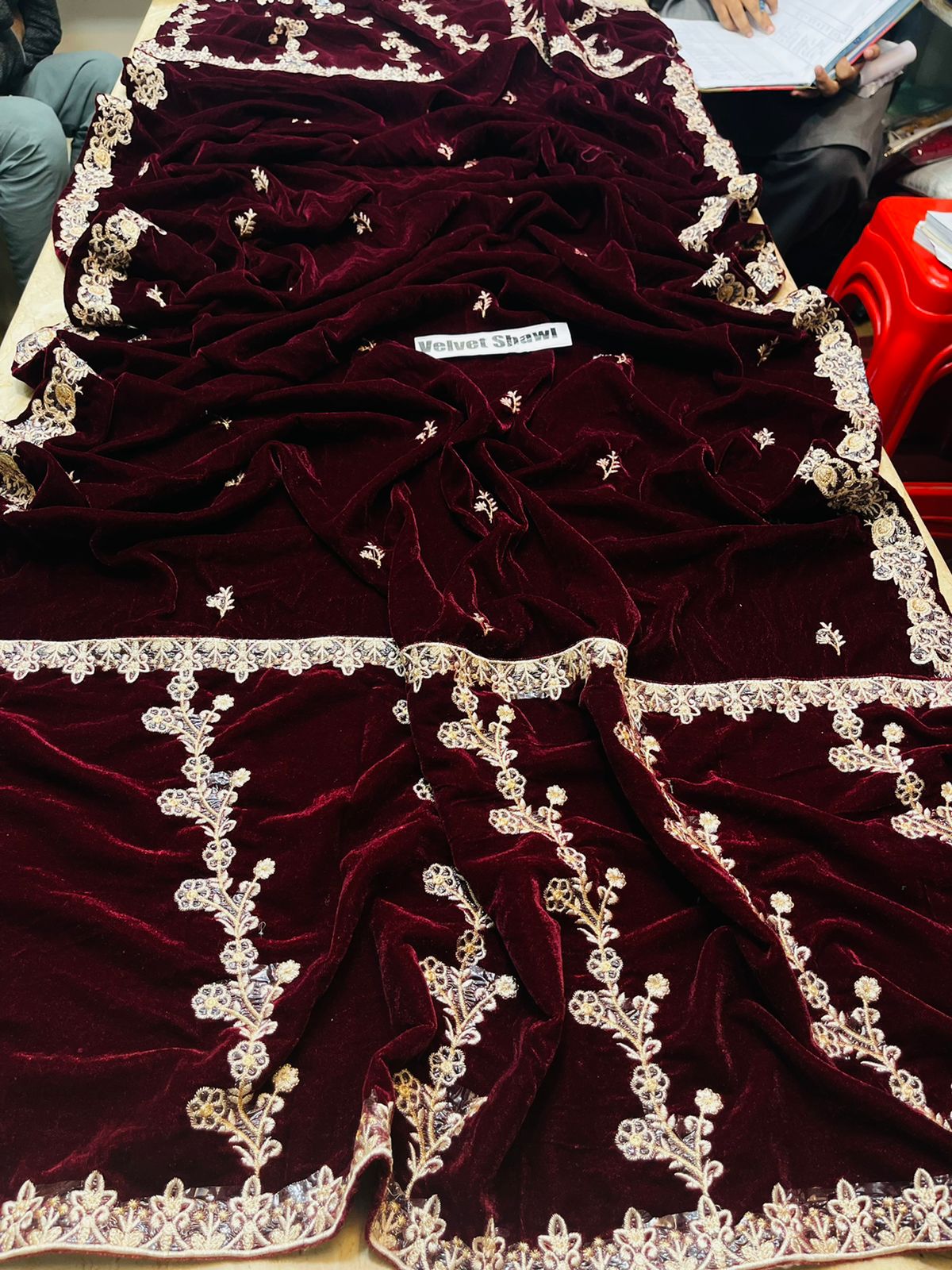 Gulalai's Velvet Wear GV-9012