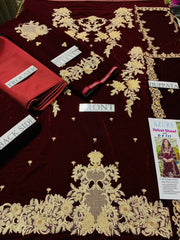 Gulalai's Velvet Wear GV-9012